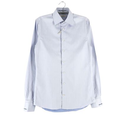SUITSUPPLY Ägyptische Baumwolle Extra Slim Fit Hemd Größe 40 - L