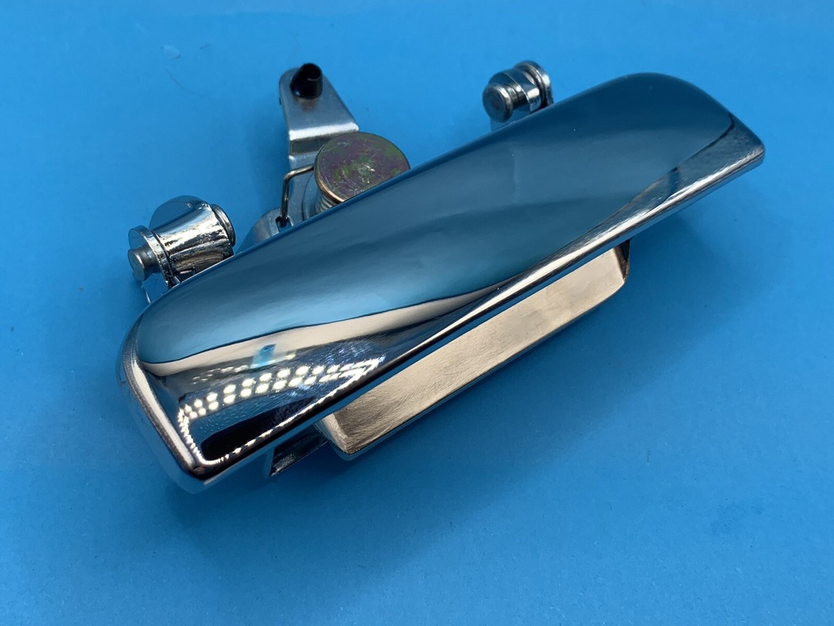 New Chrome Tailgate Handle For Mazda Pickup B2000, B2200, B2600 - Metal Replacement (UB41-65-750A)