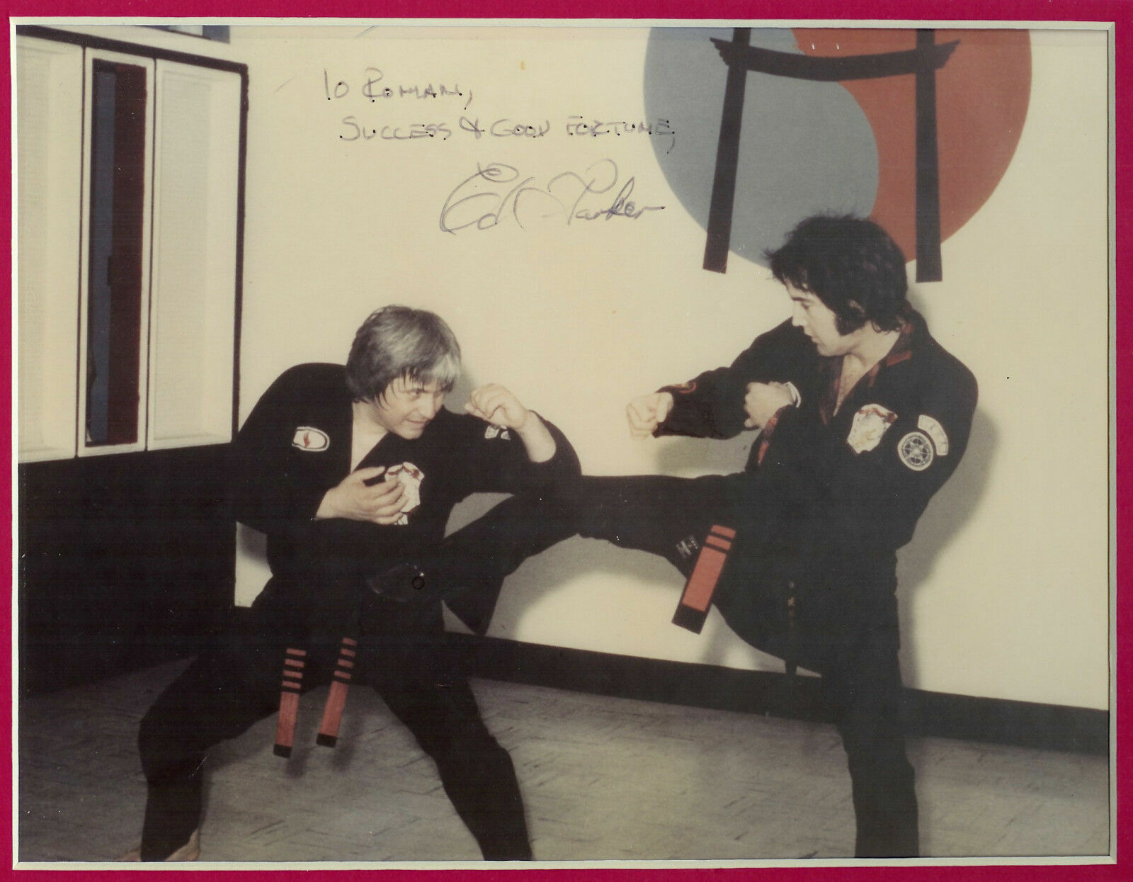 KENPO KARATE 1st Degree Black Belt 11x17 Professional School Teacher
