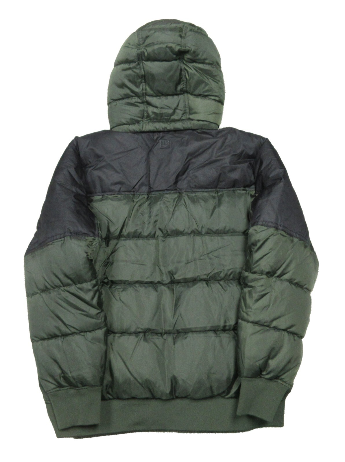 G-Star RAW Men's Asfalt Green Whistler Quilted Myrow Puffer Hooded Jacket image 6