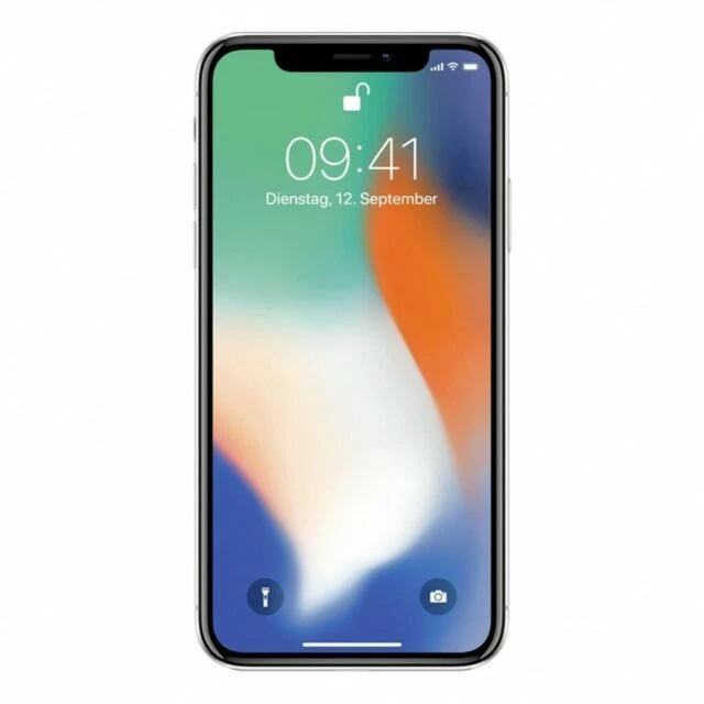 Apple iPhone X - 256 Go - Argent (Désimlocké)