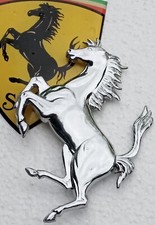 Ferrari Front Grill Prancing Horse Emblem Badge611809004.5newgenuine