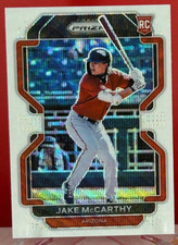 2022 Prizm Baseball JAKE MCCARTHY RC White Wave Base #47 Diamondbacks OF