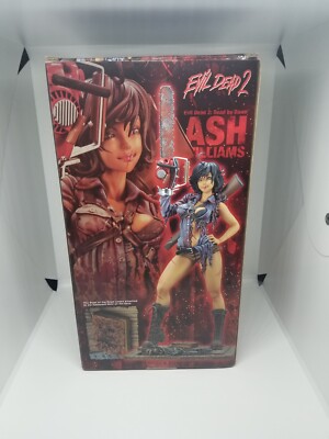 Figurine Ash Williams New Horror Bishoujo – Kotobukiya, Statue Officielle Evil Dead, Neuve
