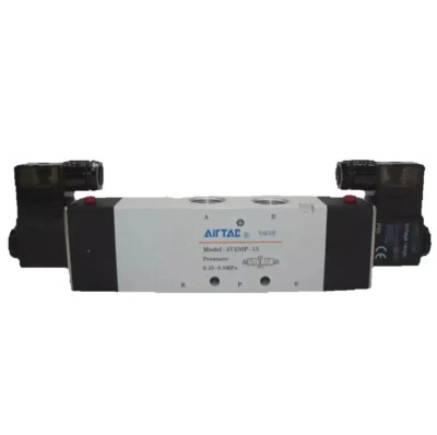 AirTAC 4V430P15C 4V430P-15 AC110V Solenoid Valve Brand Free Ship