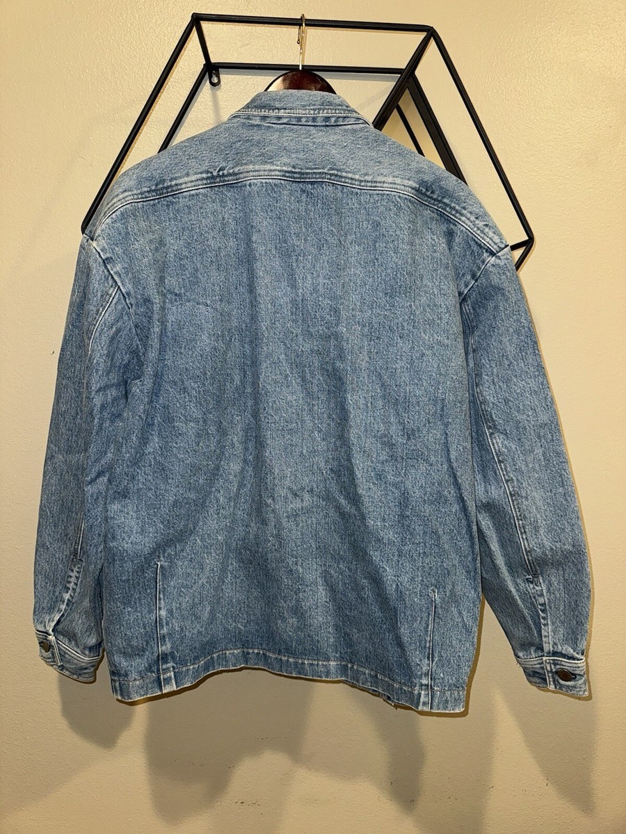 80s 90s Stussy Vintage Archive U.K. Crew Denim Jean Jacket Trucker 