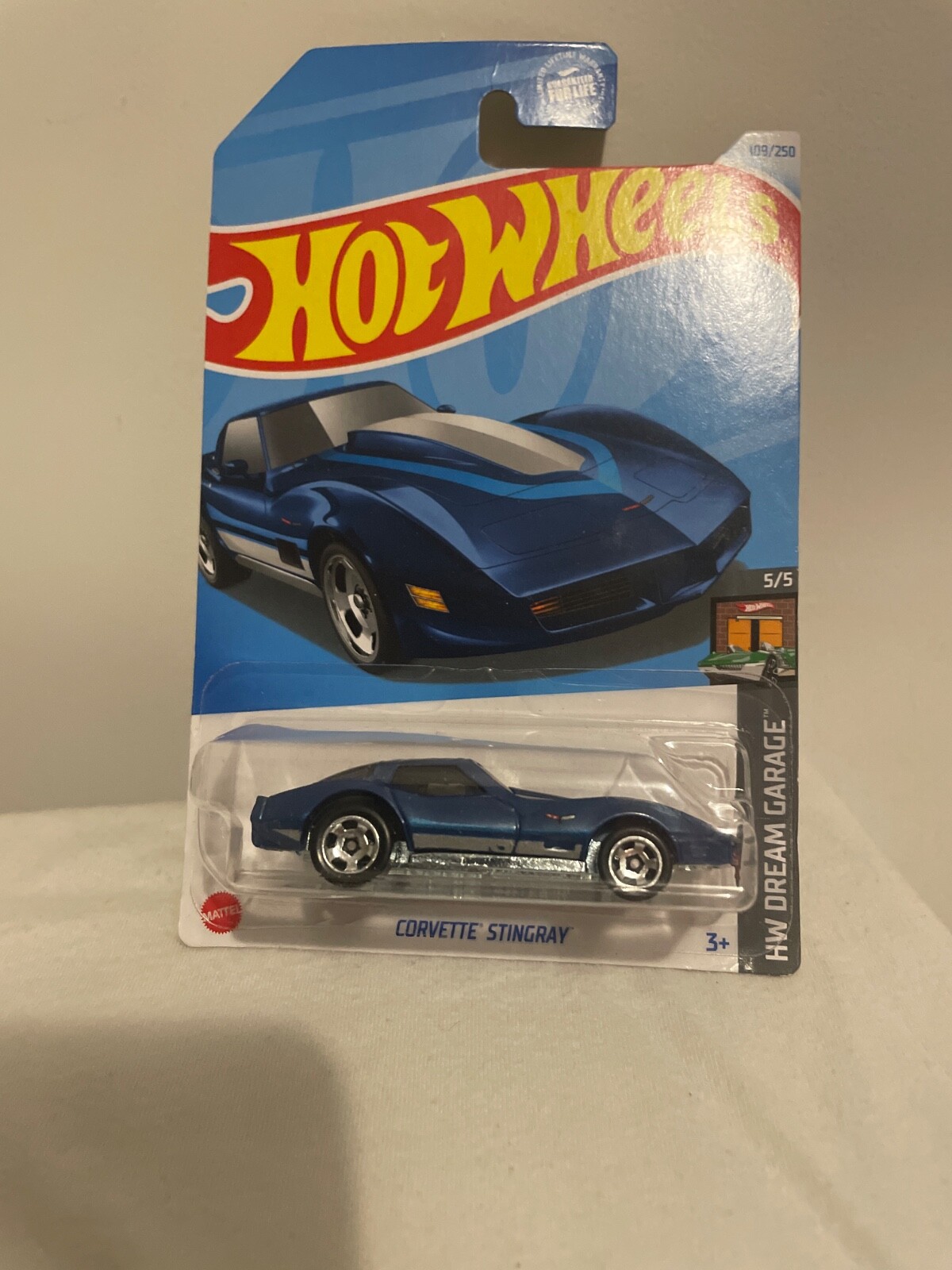 Hot Wheels 2024 Corvette Stingray Blue Limited Edition 109 of 250
