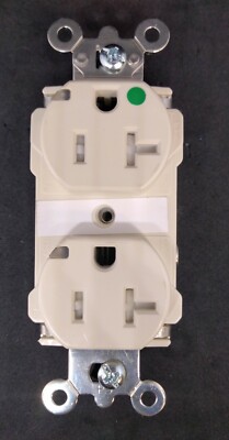 Pass Seymour 20A TR8300PILA Power Indicator Receptacle Tamper Hospital Grade  b