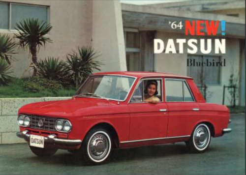 Coche clásico japones Datsun Bluebird Tizoc 410 / Año 1964 (Escala 1/24) Nissan - Imagen 6 de 13