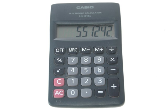 calculadora casio hl815l
