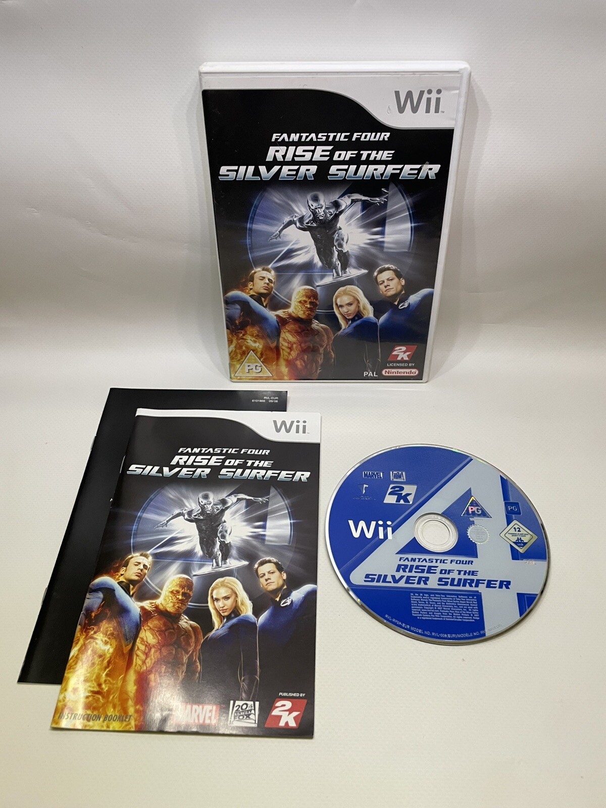 ✅Fantastic Four: Rise of the Silver Surfer (Nintendo Wii) Manual Included✅