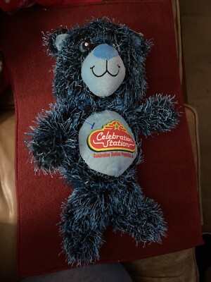 Celebration Station Fiesta Spiky Blue 13  Teddy bear