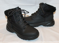 Ugg Women's Yose Fluff V2 Chestnut Winter Waterproof Boots US 7 EU 38 NEW BLACK