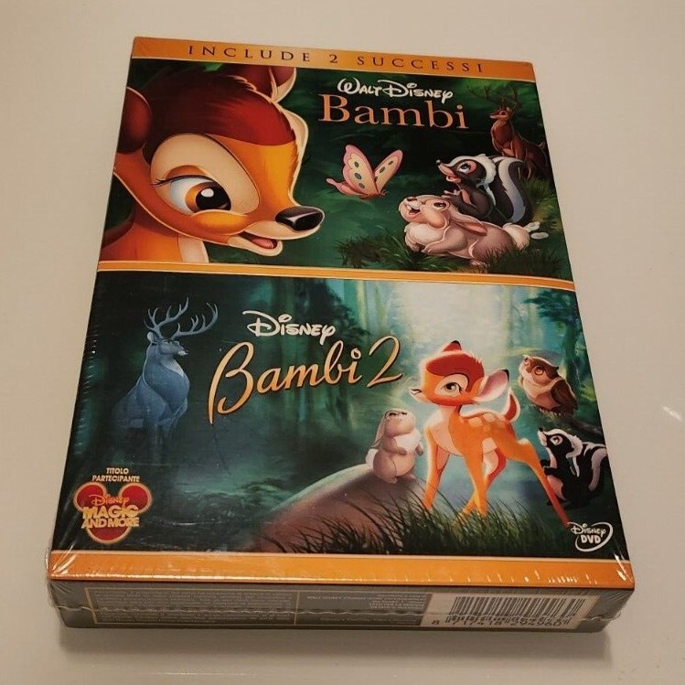 BAMBI - BAMBI 2 - COFANETTO DVD NUOVO SIGILLATO