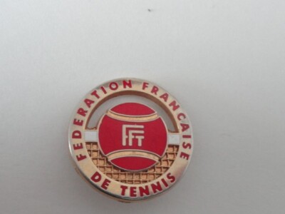FRANZÖSISCHER TENNISVERBAND BROSCHE