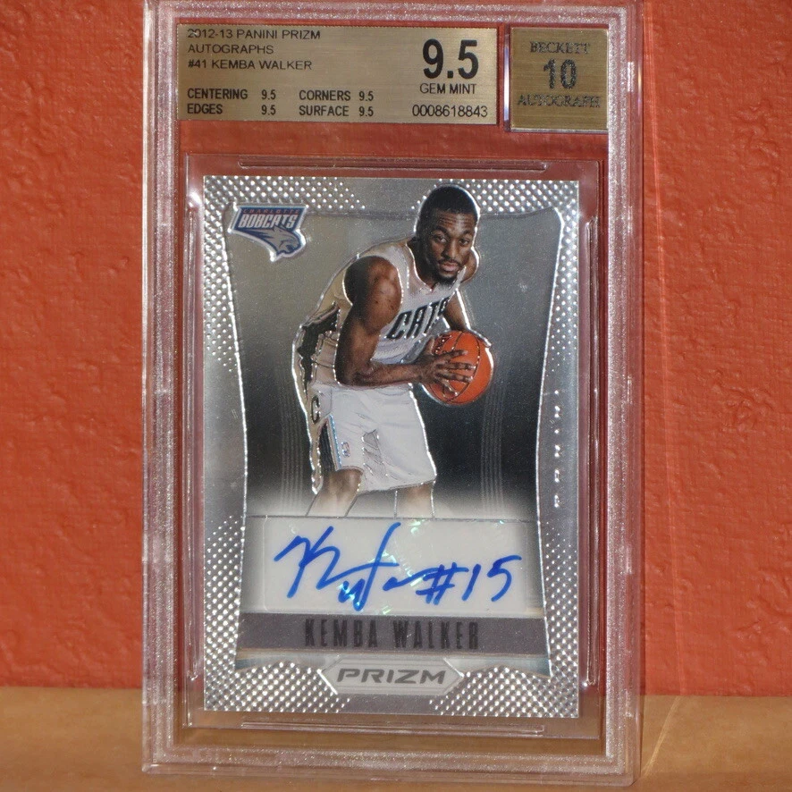 Kemba Walker Basketball Autographed Sports Trading Cards