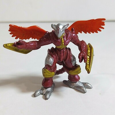2002 Digimon Digital Monsters 1.5'' BurningGreymon Vritramon Mini Figure