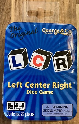 Left Center Right Dice Game New Orginal