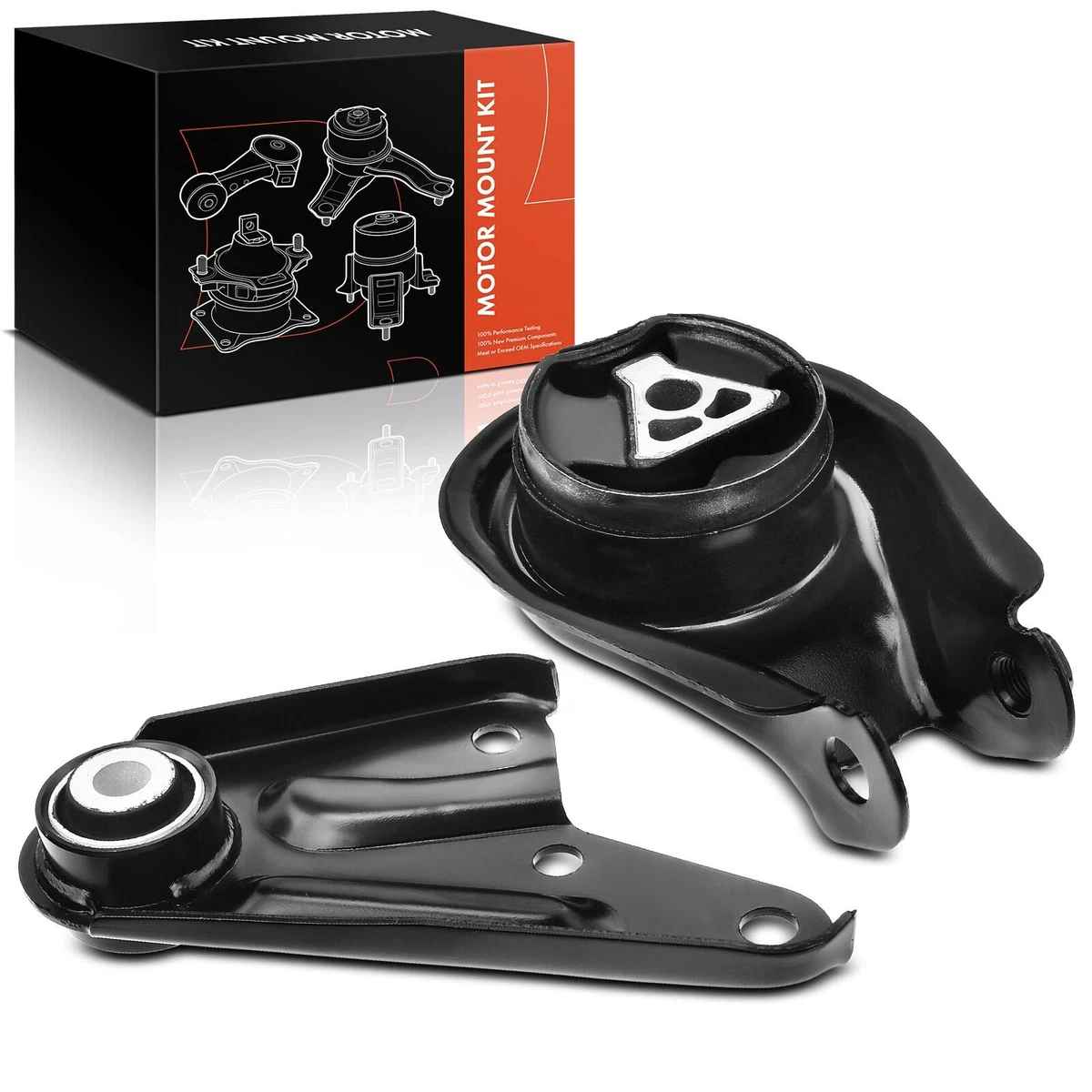 2Pcs Engine Motor Mount for Mazda 3 2004-2013 5 2006-2010 L4 2.3L