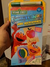 Sesame Street surprise Ink Game Book ages 3 ELMO Book 2