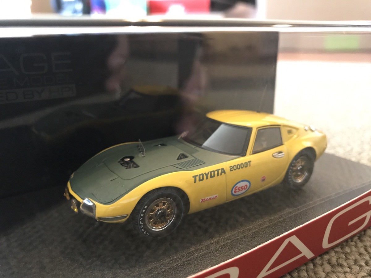 SALE! RARE! HPI #8327 Toyota 2000GT 1966 Speed Trial 1/43