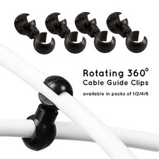 Ingranaggio Freno Bici Rotante Nero Cavo Trasversale Clip Ordinamento Guide Gancio S