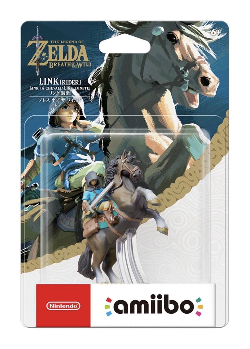 Legend of ZELDA BREATH OF THE WIND amiibo 5 Set LINK URBOSA MIPHA