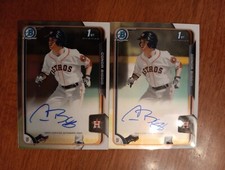 2015 Bowman Chrome Draft : Conor Biggio Draft Picks Auto Card #BCA-CBI