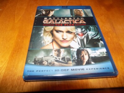 BATTLESTAR GALACTICA THE PLAN Cylons Sci-Fi Battle Movie BLU-RAY DISC SEALED NEW