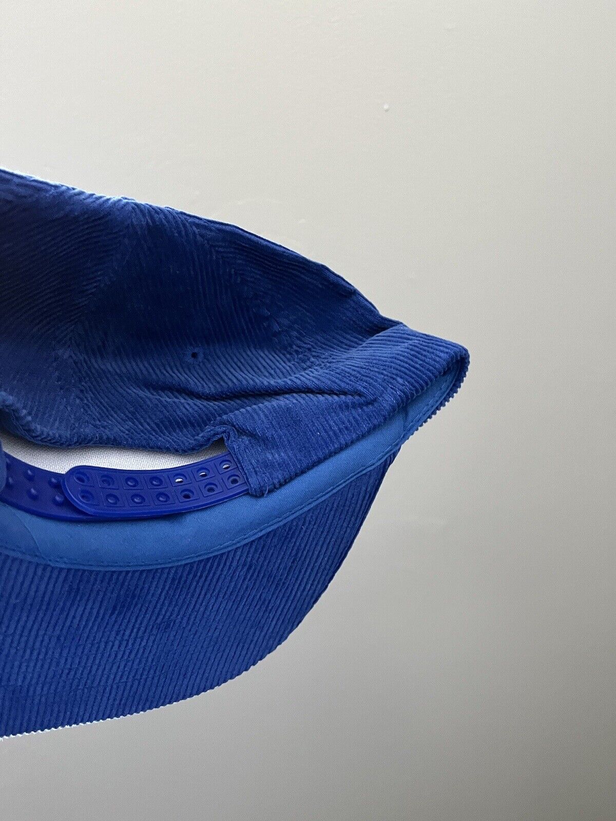 Vintage Blue Corduroy Trucker Hat - image 5