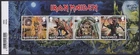IRON MAIDEN Royal Mail 2023 GB Barcoded EDDIE STAMP SHEET, MNH