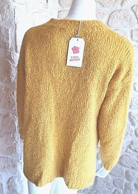 Pull Col Roulé Gris Talia Benson - Laine Acrylique - Taille Unique Femme