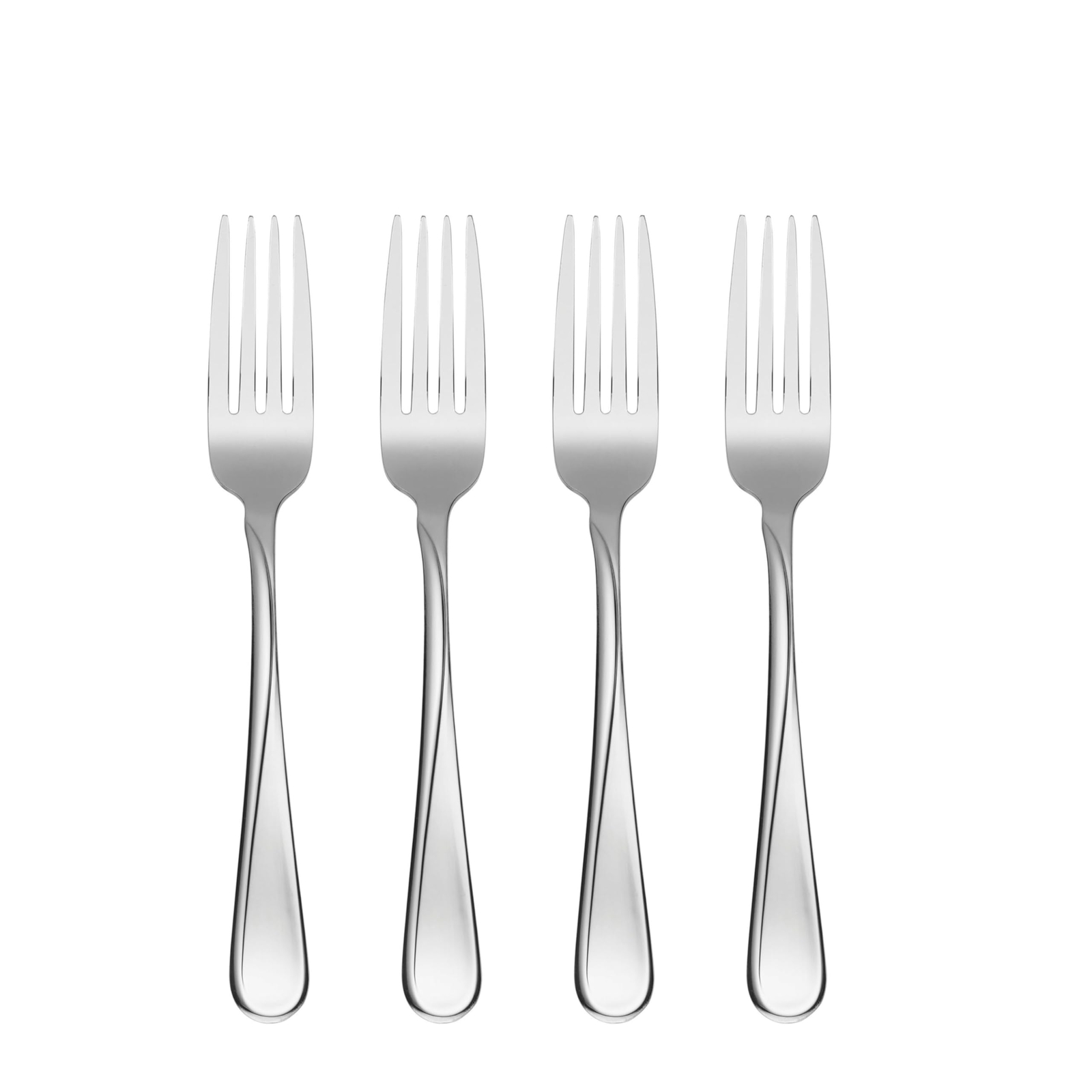 Flight Everyday Flatware Dinner Forks, Set of 4