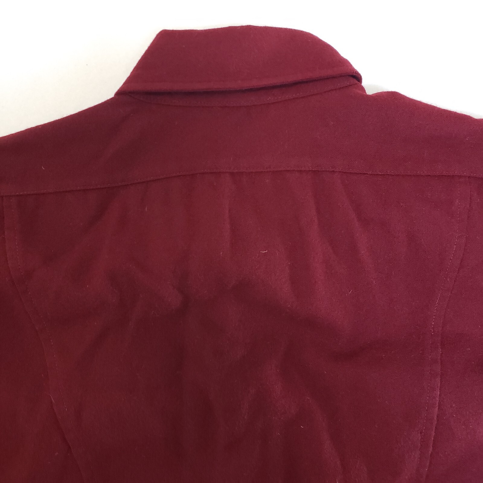 VTG Pendleton Size Medium Wool Western Style Butt… - image 6