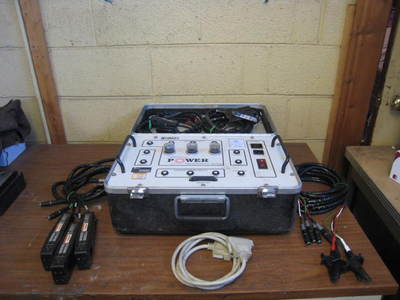 LIBERTY TECHNOLOGY MODEL MPM-100 AC/DC MOTOR POWER MONITOR W/LEADS AND PROBES