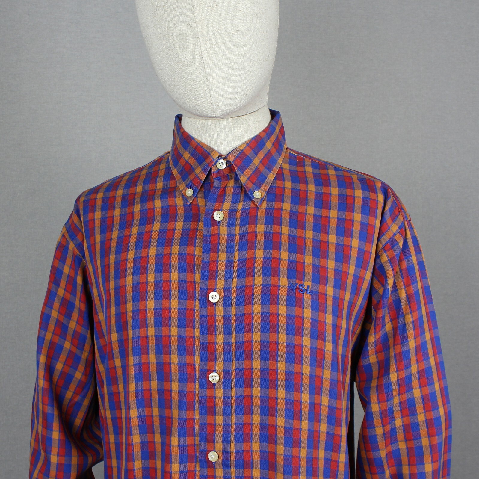 Camicia a maniche lunghe YSL Yves Saint Laurent Jeans taglia L