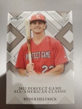 2022 Leaf Perfect Game Classic Ryder Helfrick Rookie Card RC 2023 Draft Mint