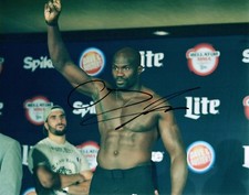 Cheick Kongo Signed Autograph 8x10 Photo UFC MMA Bellator Fighter COA 