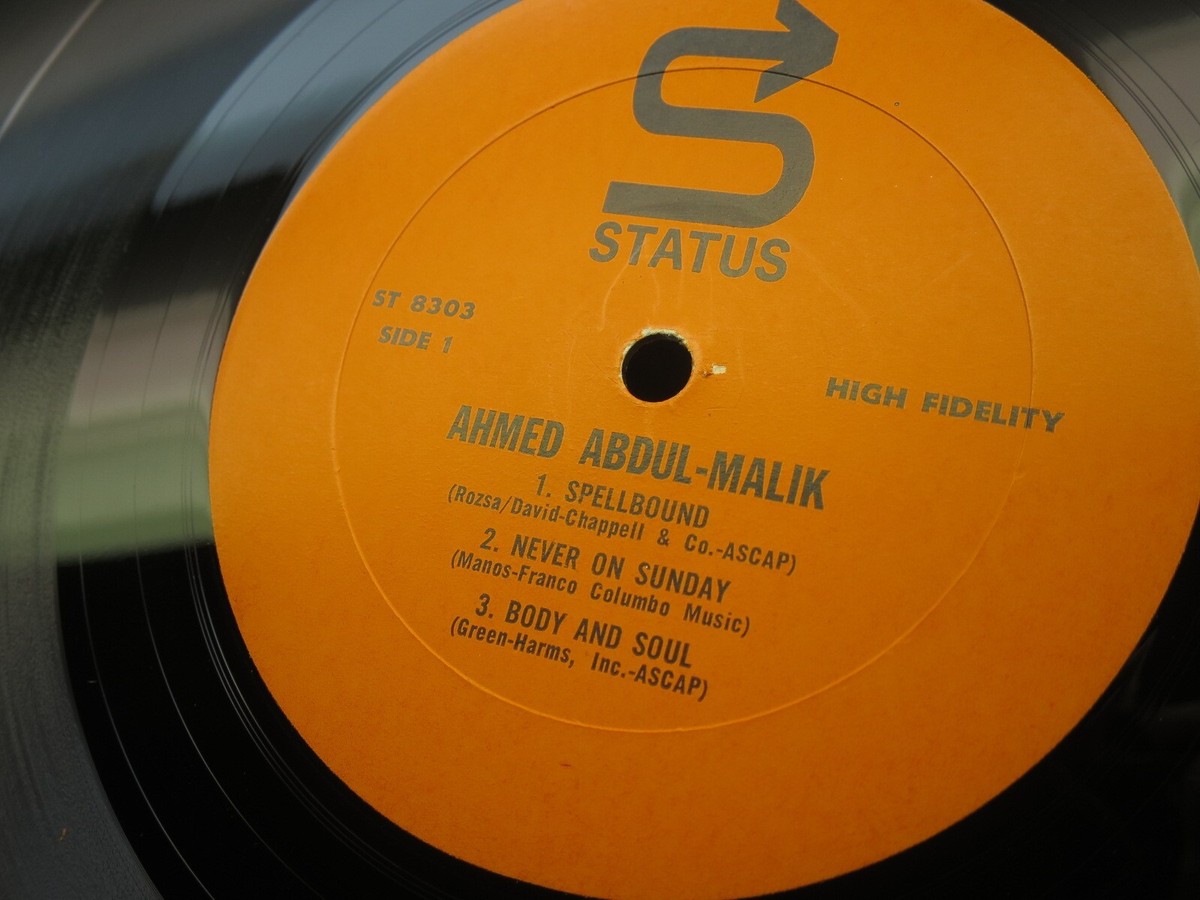 Ahmed Abdul-Malik: Spellbound (VG+ 1964 Status ST-8303, US LP) VAN