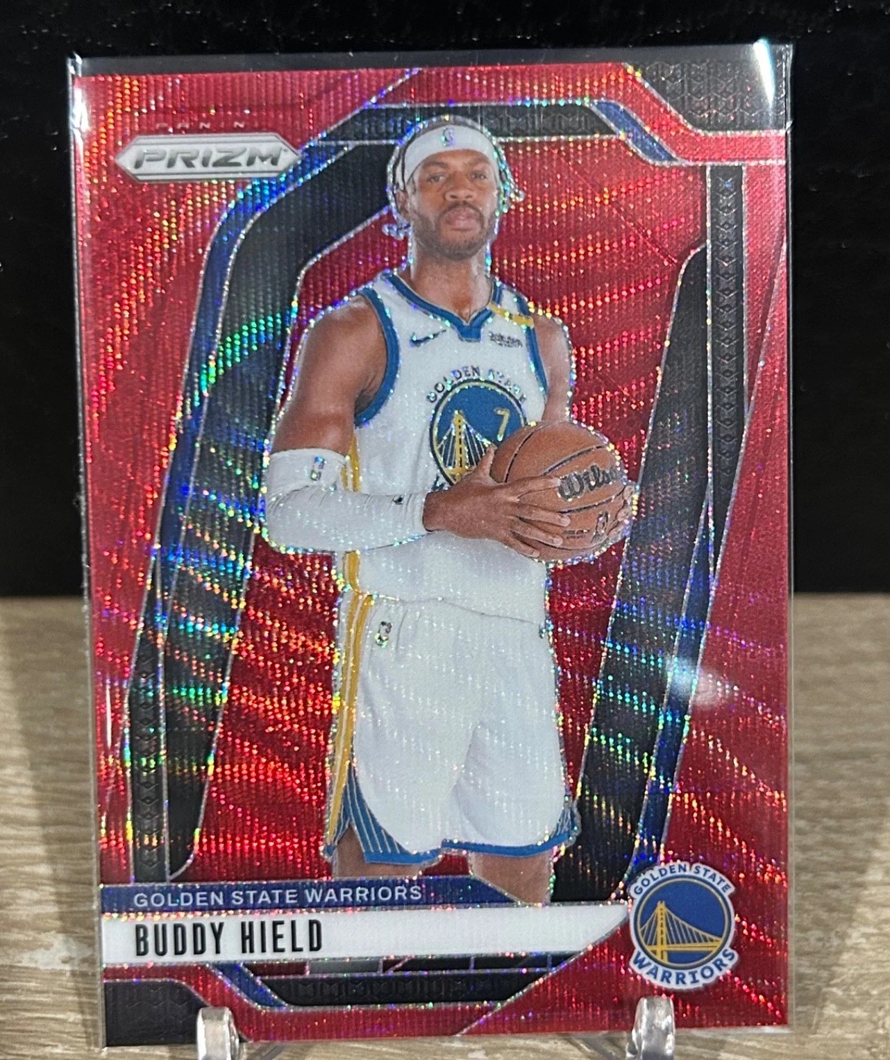 2024-25 Panini Prizm - Buddy Hield #200 Ruby Wave Prizm