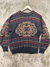 Vintage Expressions International Abstract Sweater  Men  s Size Large