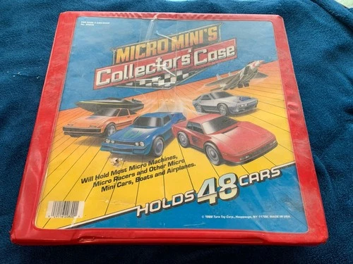 VINTAGE MICRO MACHINES-MICRO MINIS COLLECTORS CASE CARS TRUCKS Hot Wheels Etc