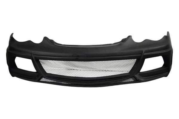 For Mercedes-Benz C350 06-07 W-1 Style Fiberglass Front Bumper Cover Unpainted Foto 3 de 4