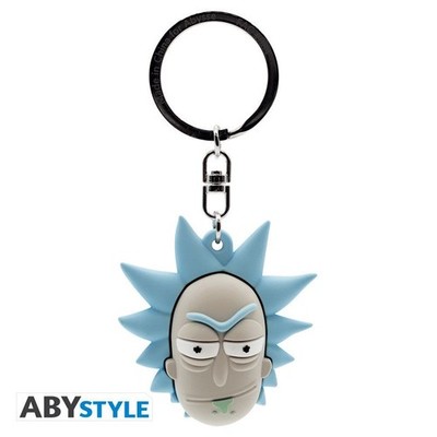 Gadget - Rick & Morty: ABYstyle - Rick Sanchez (Keychain 3D / Portachiavi) -D- A