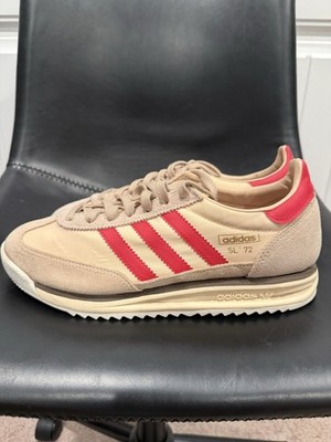 Adidas SL72 RS - Size 9 - Magic Beige / Pure Ruby / Sand Strata