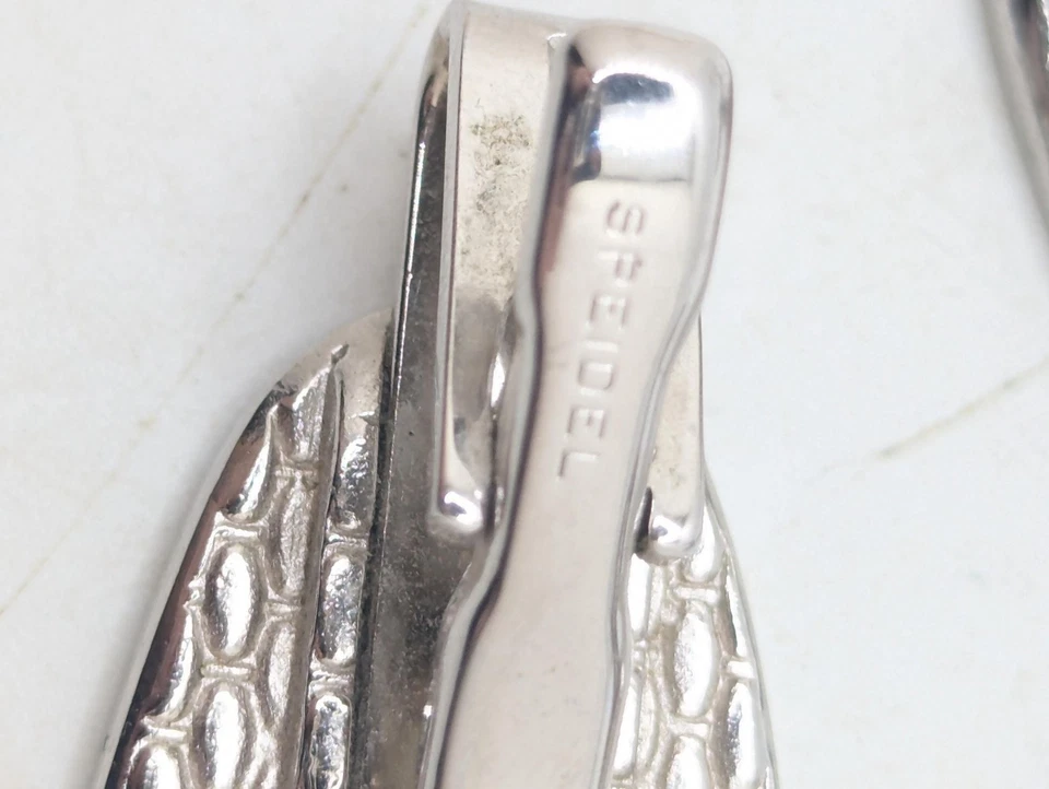 Винтажный Speidel MCM запонки галстук зажим модернистский подходящий набор середины века мужской - Изображение 4 из 4