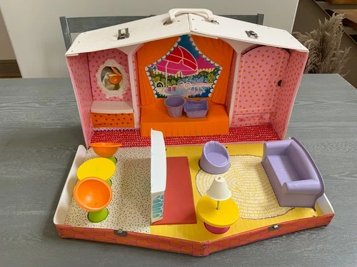 Vintage SEARS Barbie Family Deluxe House 1958 MATTEL Retro 70s SCARCE NEAR MINT