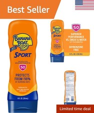 Broad Spectrum SPF 50 Sunscreen Lotion, 8oz - Moisturizing  Oxybenzone-Free
