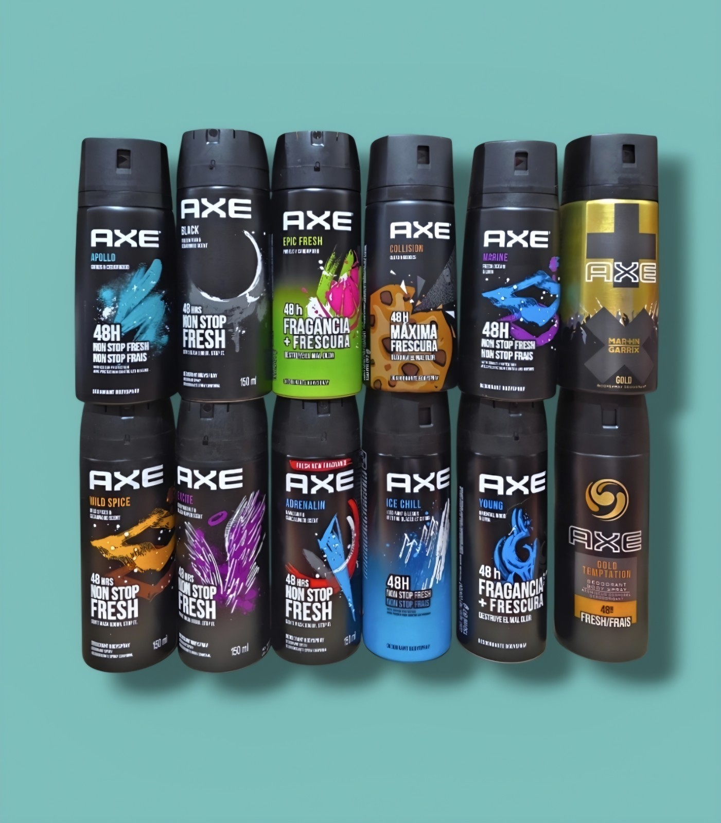 For Men, Bulk Variety Pack 150ml