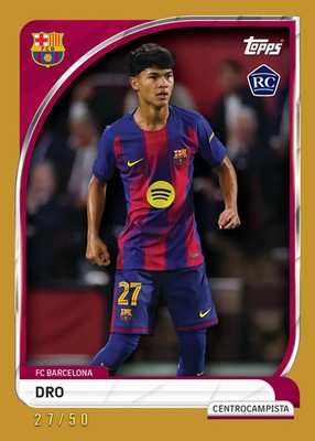 2025-26 Topps FC Barcelona Collectors Tin (35 Cards) (3 LE + 2